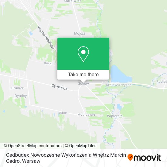 Cedbudex Nowoczesne Wykończenia Wnętrz Marcin Cedro map