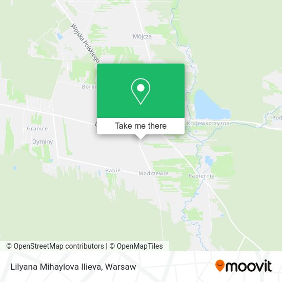 Lilyana Mihaylova Ilieva map