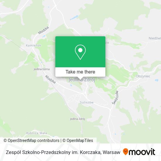 Zespół Szkolno-Przedszkolny im. Korczaka map