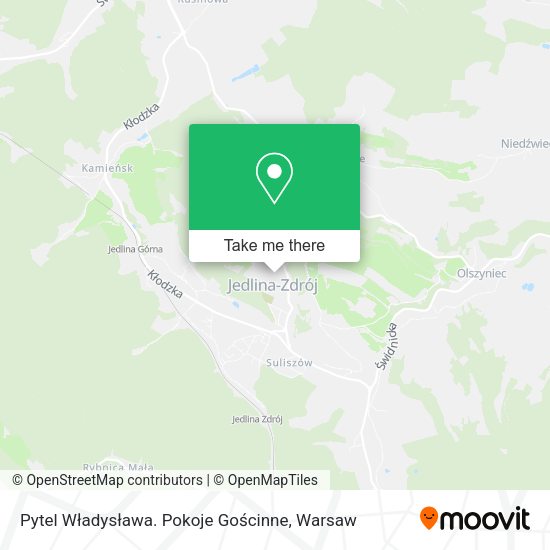 Pytel Władysława. Pokoje Gościnne map