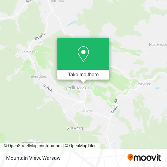 Карта Mountain View