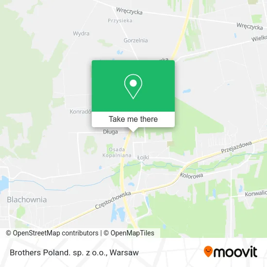 Карта Brothers Poland. sp. z o.o.