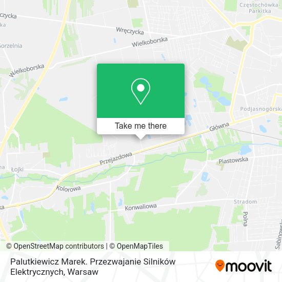 Palutkiewicz Marek. Przezwajanie Silników Elektrycznych map