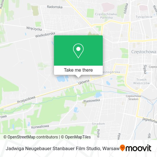 Карта Jadwiga Neugebauer Stanbauer Film Studio