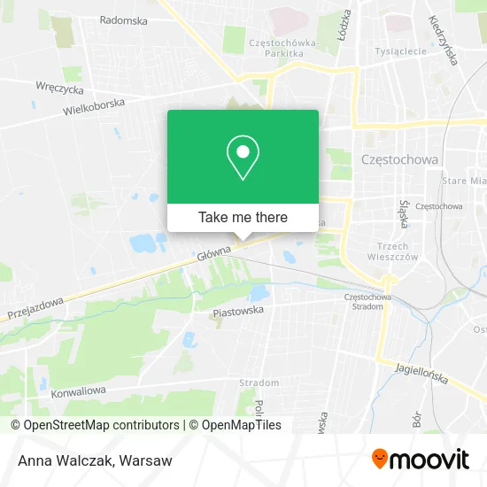 Карта Anna Walczak