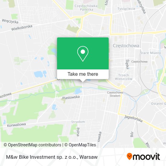 M&w Bike Investment sp. z o.o. map