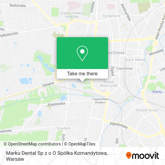 Marku Dental Sp z o O Spółka Komandytowa map