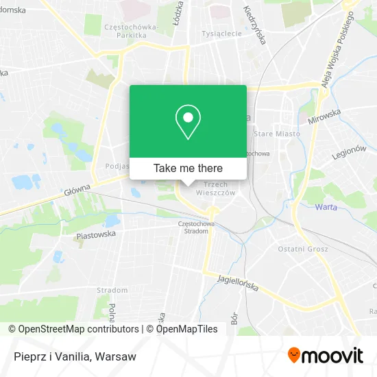 Карта Pieprz i Vanilia