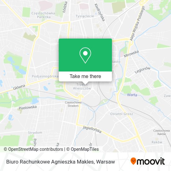 Biuro Rachunkowe Agnieszka Makles map