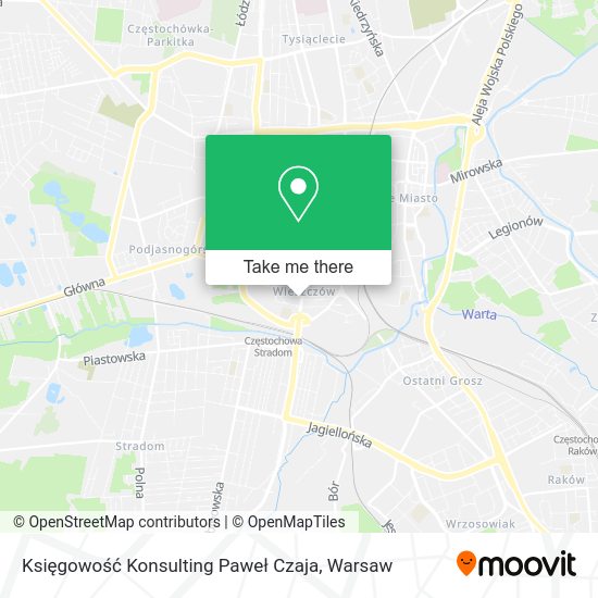 Księgowość Konsulting Paweł Czaja map