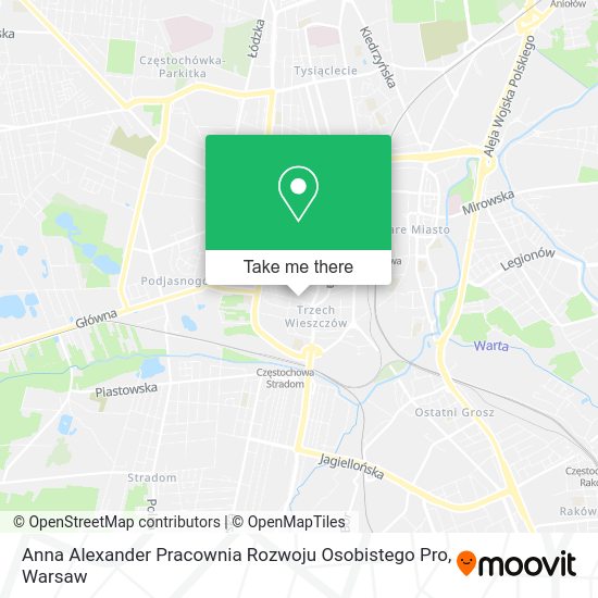 Anna Alexander Pracownia Rozwoju Osobistego Pro map