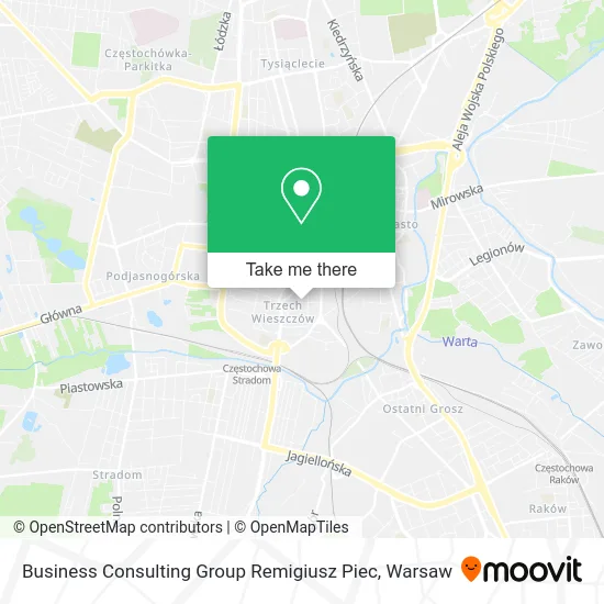 Карта Business Consulting Group Remigiusz Piec