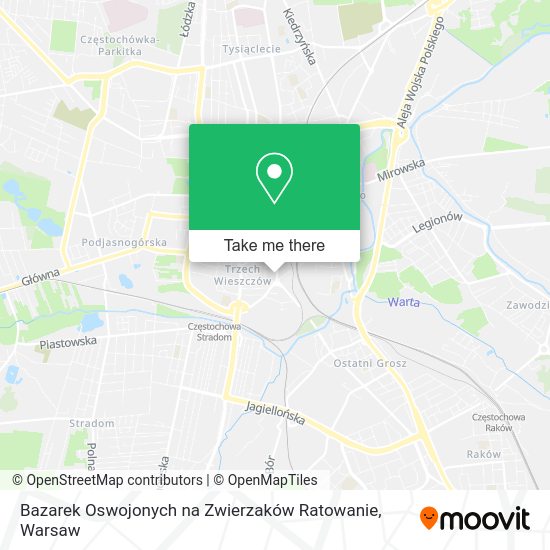 Bazarek Oswojonych na Zwierzaków Ratowanie map