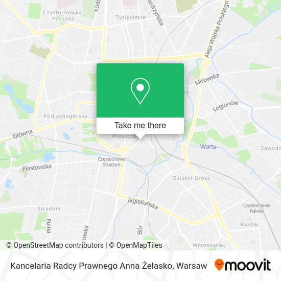 Kancelaria Radcy Prawnego Anna Żelasko map