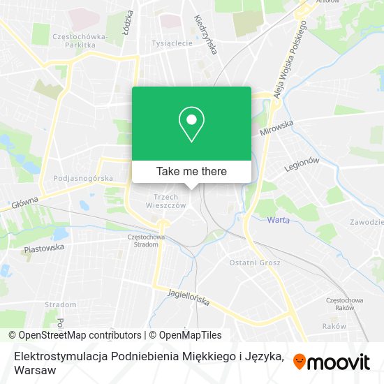 Elektrostymulacja Podniebienia Miękkiego i Języka map