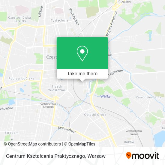 Centrum Kształcenia Praktycznego map