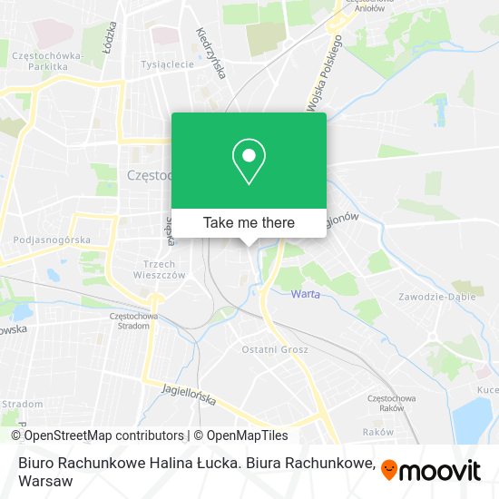 Biuro Rachunkowe Halina Łucka. Biura Rachunkowe map