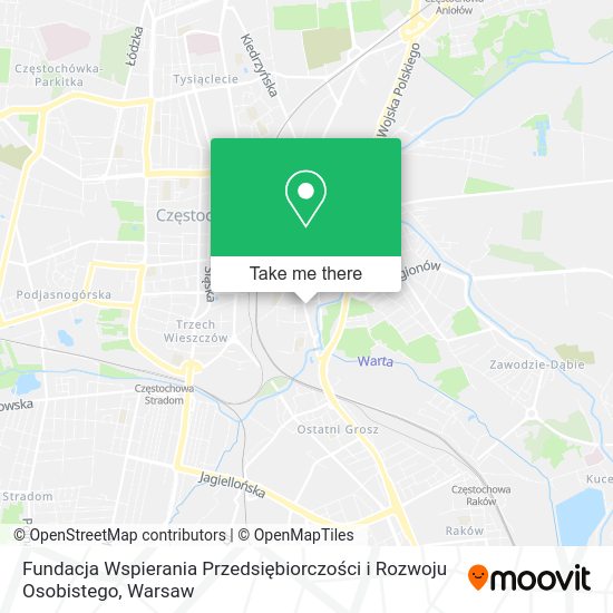 Fundacja Wspierania Przedsiębiorczości i Rozwoju Osobistego map