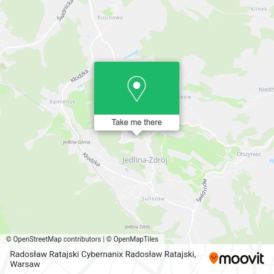 Radosław Ratajski Cybernanix Radosław Ratajski map