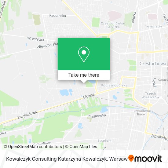 Карта Kowalczyk Consulting Katarzyna Kowalczyk