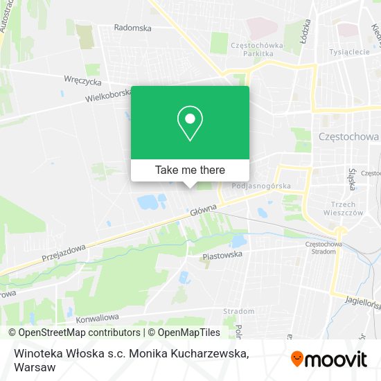 Winoteka Włoska s.c. Monika Kucharzewska map