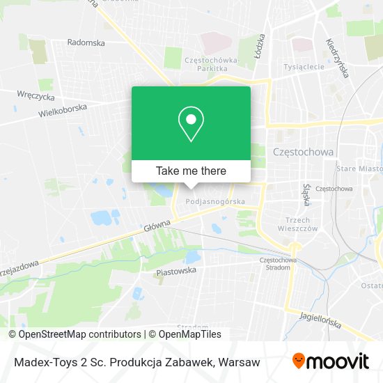 Madex-Toys 2 Sc. Produkcja Zabawek map