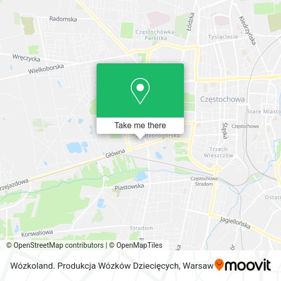 Wózkoland. Produkcja Wózków Dziecięcych map