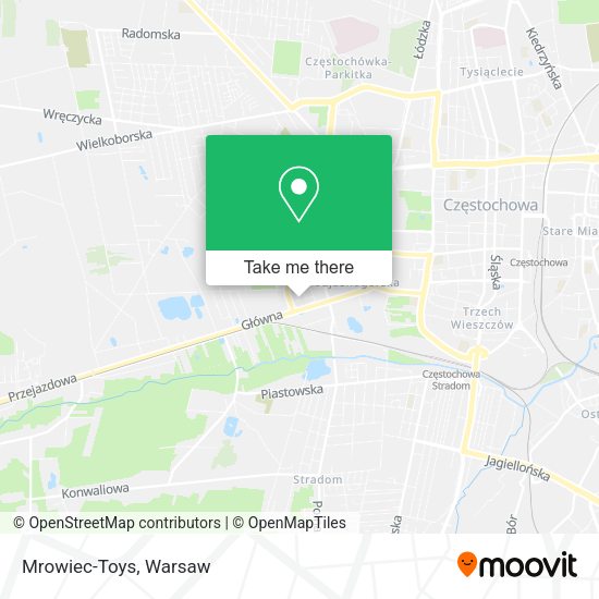 Mrowiec-Toys map