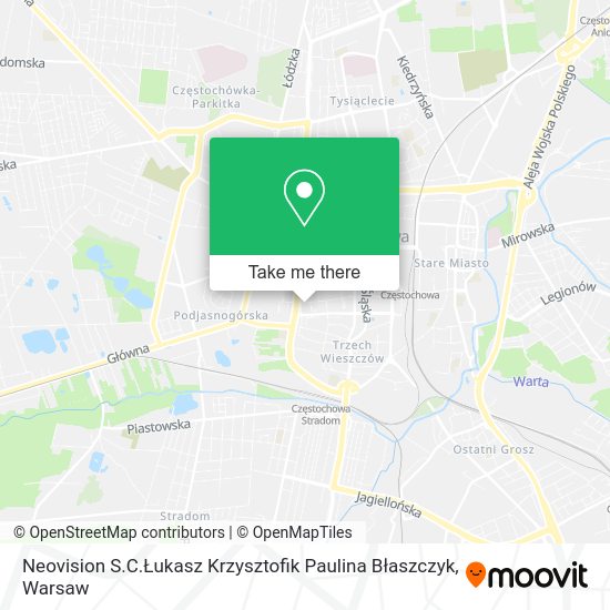 Neovision S.C.Łukasz Krzysztofik Paulina Błaszczyk map