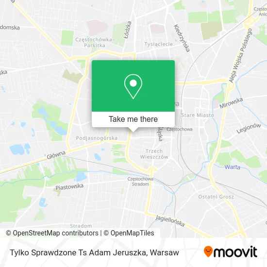 Карта Tylko Sprawdzone Ts Adam Jeruszka