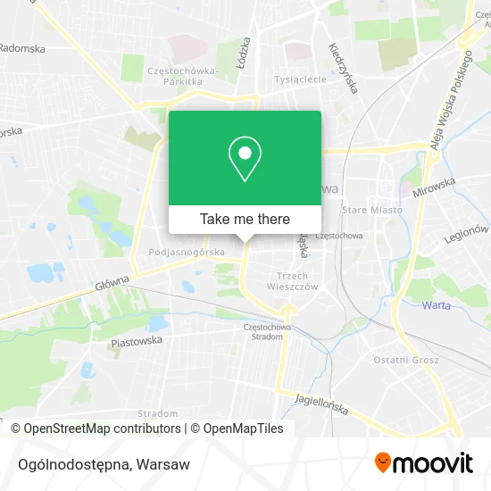Карта Ogólnodostępna