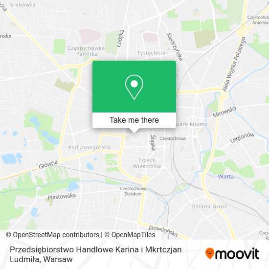 Przedsiębiorstwo Handlowe Karina i Mkrtczjan Ludmiła map