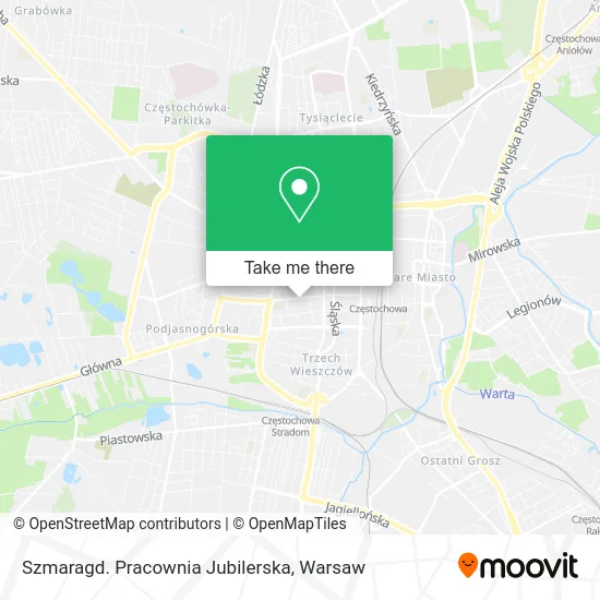 Карта Szmaragd. Pracownia Jubilerska