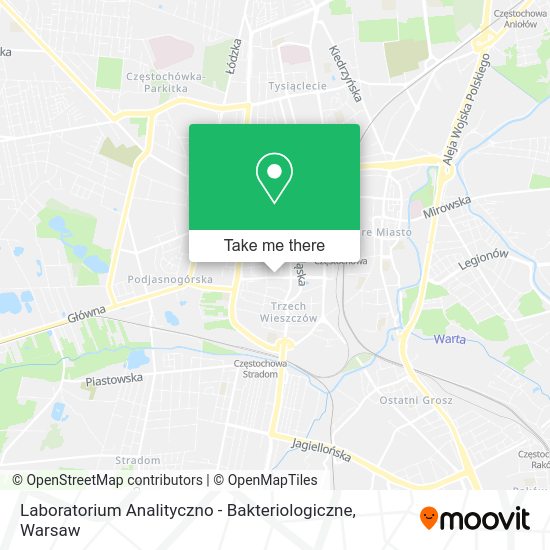 Laboratorium Analityczno - Bakteriologiczne map