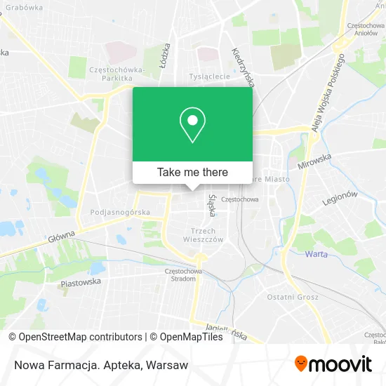 Карта Nowa Farmacja. Apteka