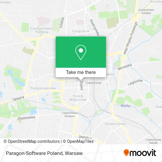 Карта Paragon-Software Poland