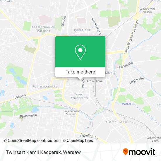 Twinsart Kamil Kacperak map