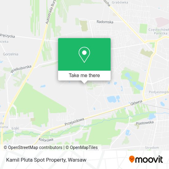 Kamil Pluta Spot Property map