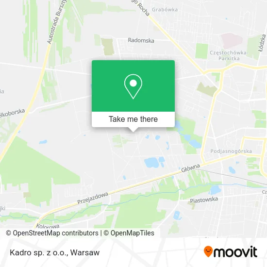 Карта Kadro sp. z o.o.