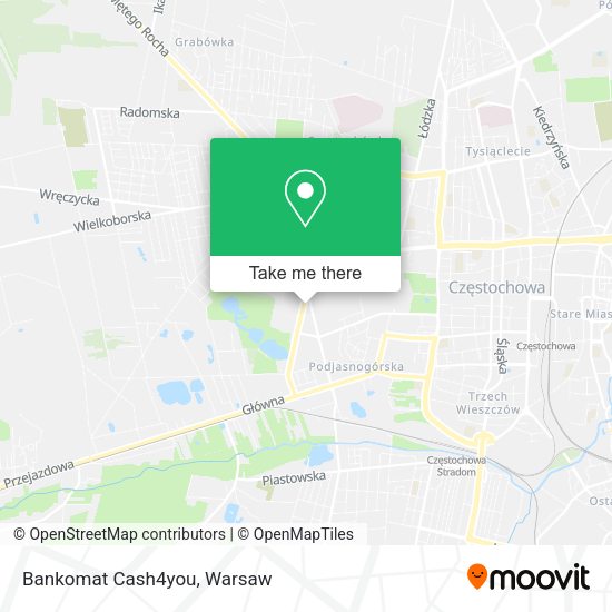 Bankomat Cash4you map