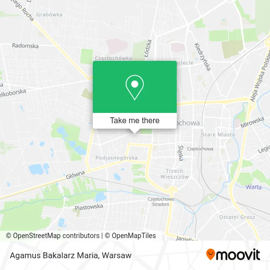 Карта Agamus Bakalarz Maria