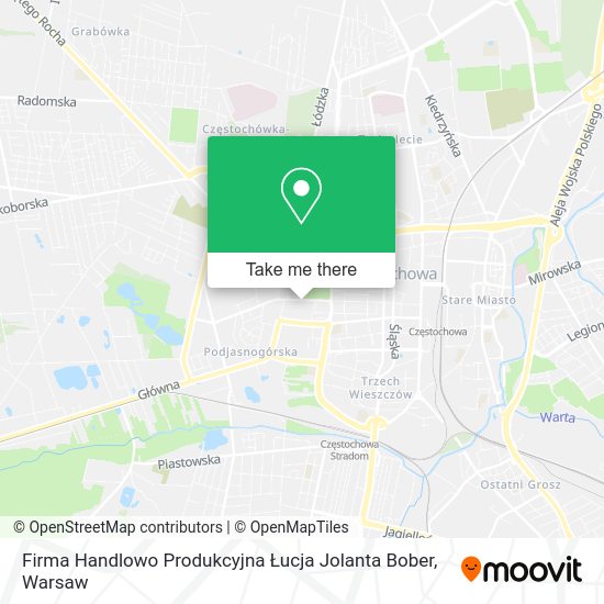 Firma Handlowo Produkcyjna Łucja Jolanta Bober map