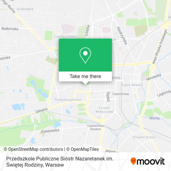 Przedszkole Publiczne Sióstr Nazaretanek im. Świętej Rodziny map