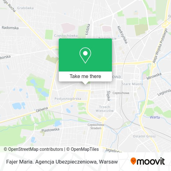 Fajer Maria. Agencja Ubezpieczeniowa map