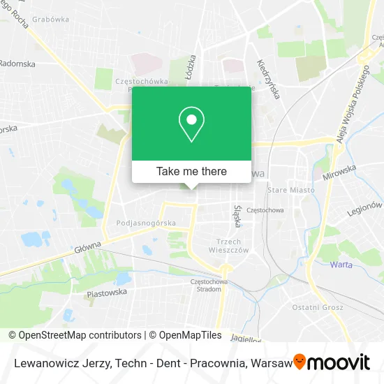 Карта Lewanowicz Jerzy, Techn - Dent - Pracownia