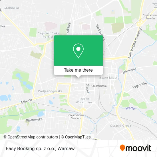 Карта Easy Booking sp. z o.o.