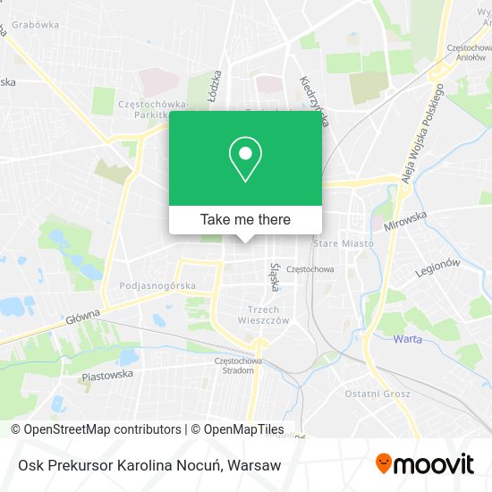 Osk Prekursor Karolina Nocuń map