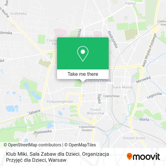 Klub Miki. Sala Zabaw dla Dzieci. Organizacja Przyjęć dla Dzieci map