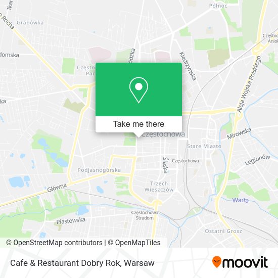 Cafe & Restaurant Dobry Rok map