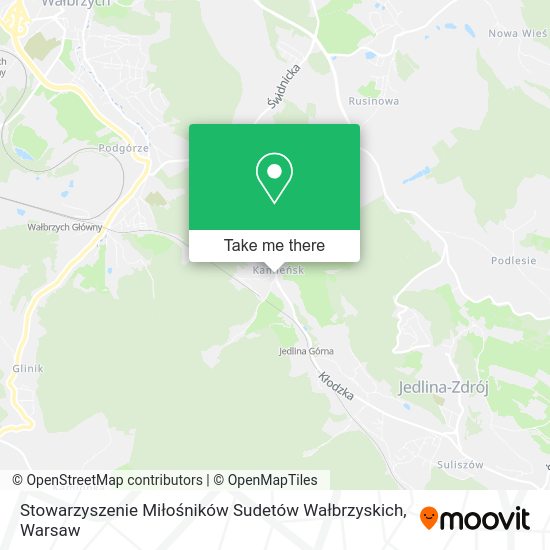 Stowarzyszenie Miłośników Sudetów Wałbrzyskich map